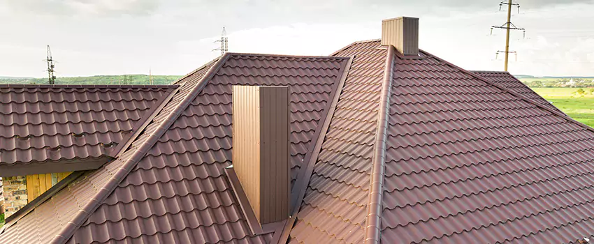 Residential Chimney Flashing Restoration in Bethesda, MD