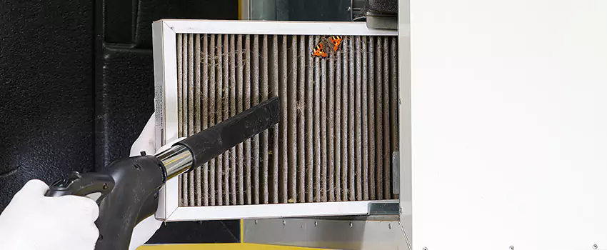 Clogged Air Duct Cleaning Process in Bethesda, MD