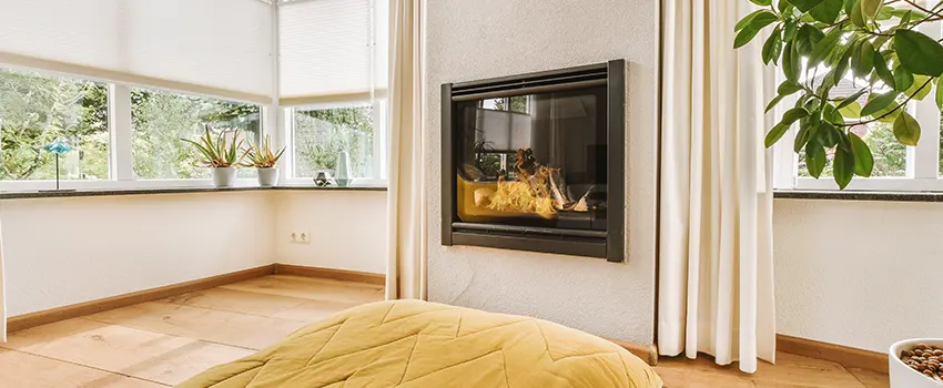 Residential Fireplace Ceramic Glass Installation in Bethesda, MD