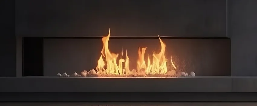 B-Vent Gas Fireplace Installation in Bethesda, MD