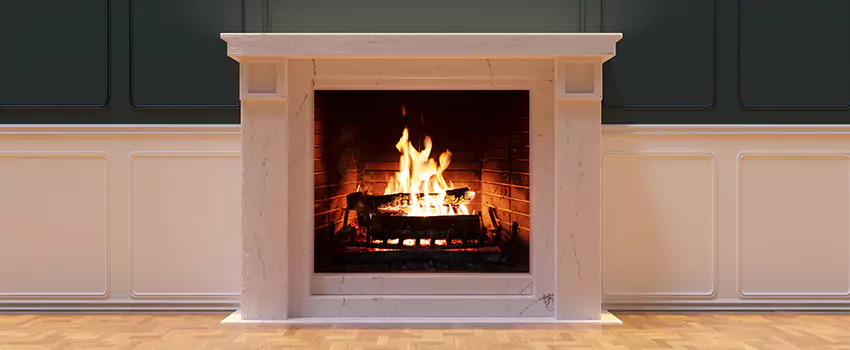 Open Flame Wood-Burning Fireplace Installation Services in Bethesda, Maryland