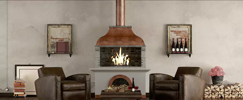 Thelin Hearth Products Providence Pellet Insert Fireplace Installation in Bethesda, MD