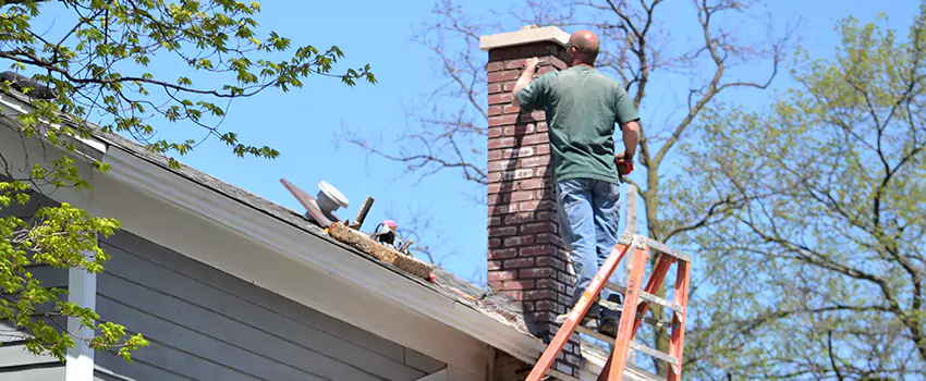 Vinyl and PVC Chimney Flashing Installation in Bethesda, MD
