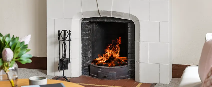 Classic Open Fireplace Design Services in Bethesda, Maryland