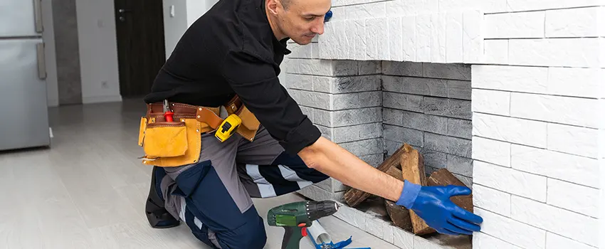 Fireplace Damaged Damper Frame Repair Services in Bethesda, Maryland