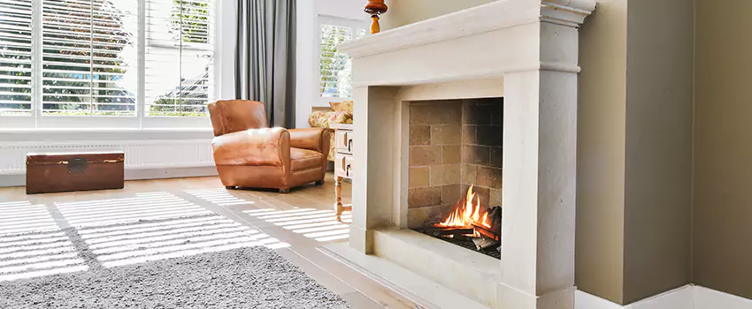 Vintage Fireplace Refacing in Bethesda, Maryland